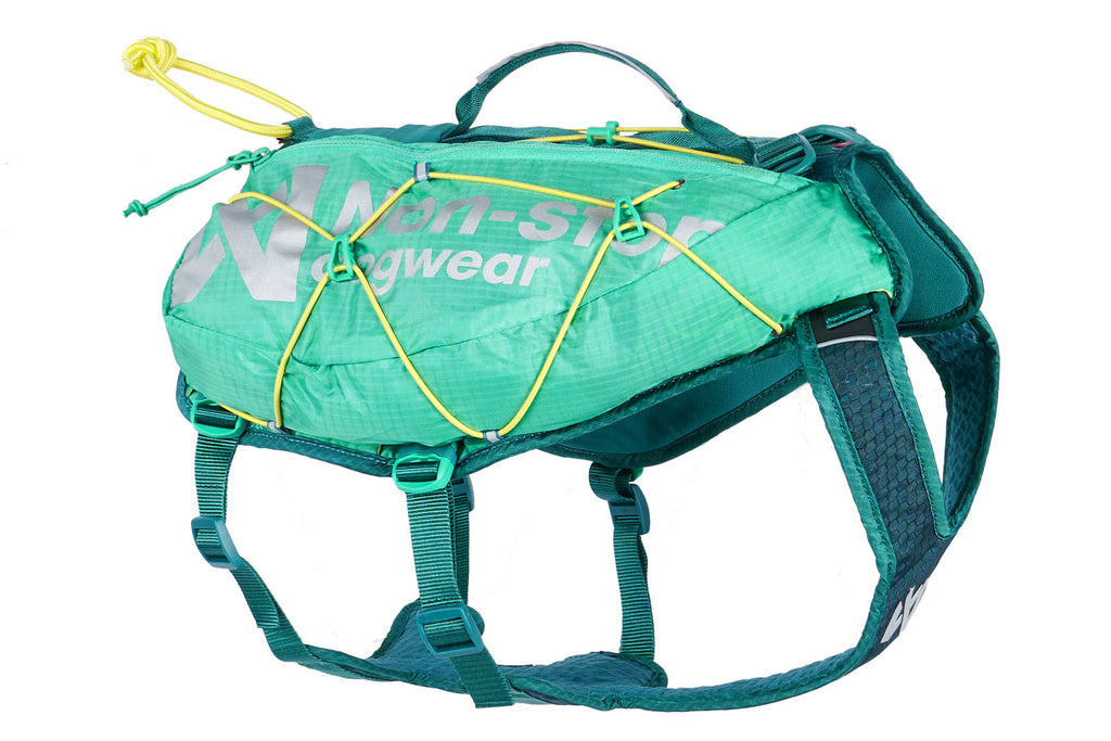 Trail light dog backpack